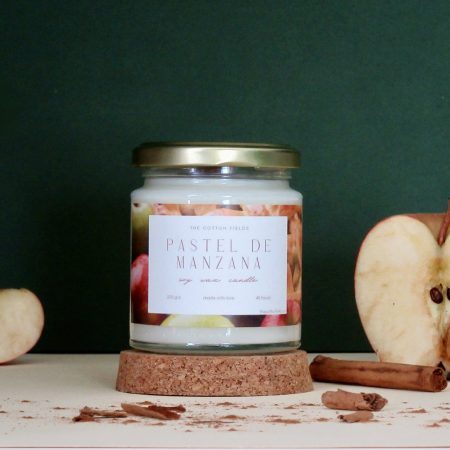 Pastel-manzana-tarro Pastel de manzana