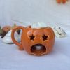 Taza calabaza nata 3 Quemador Taza calabaza con nata
