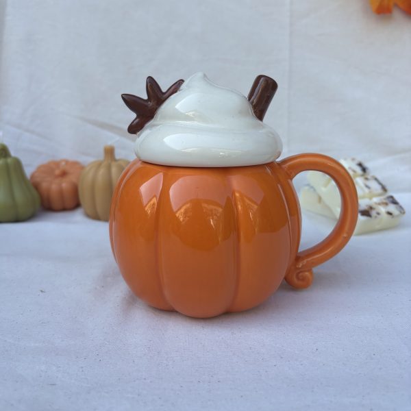 Taza calabaza nata Quemador Taza calabaza con nata